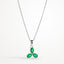 Emerald Pendant Trio