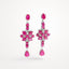 Ruby Earrings Elegance