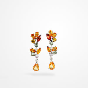 Multi Sapphire Earring Individuality