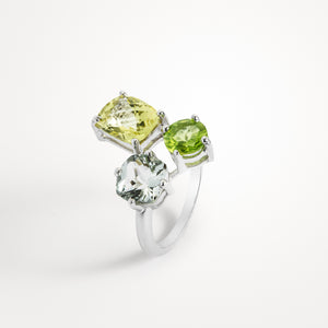 Mixed Stones Ring Sprightly