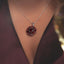 Garnet Pendant Glow