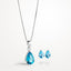 Blue Topaz Jewellery set Clarity