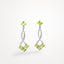 Peridot Earrings Chic