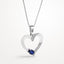 Sapphire Pendant Romance