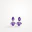 Amethyst Earrings Serenity
