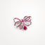 Ruby Brooch Rosette