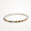 A beautifully crafted bracelet featuring an assortment of colorful tourmaline stones, ideal for enhancing your fashion statement. 