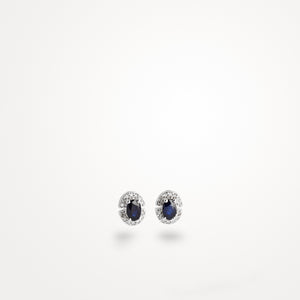 Sapphire Earrings Classic