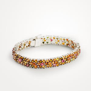 Tourmaline Bracelet Colourful