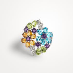 Mixed Stones Ring Bouquet